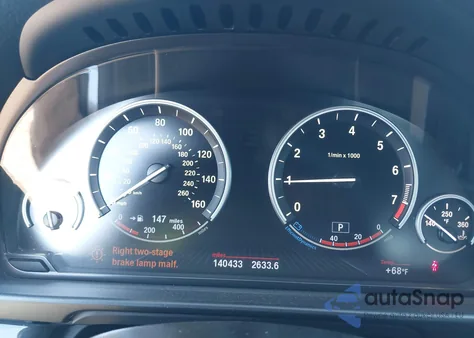 2013 BMW 535I from USA, damaged, VIN WBAFR7C5XDC821902